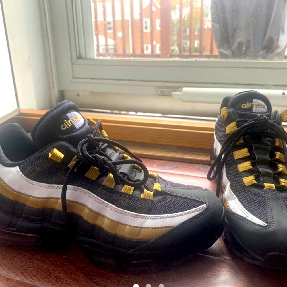Nike air Max 95 OG Black-black metallic!